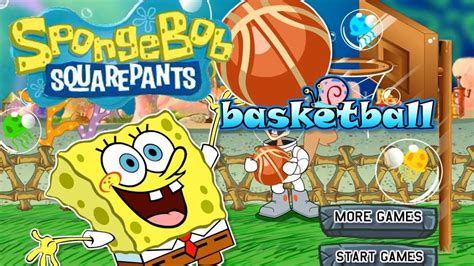 스폰지밥 농구 게임 Spongebob Basketball Game - YouTube