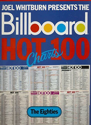 Billboard Hot 100 Charts - The Eighties - Whitburn, Joel: 9780898200799 ...