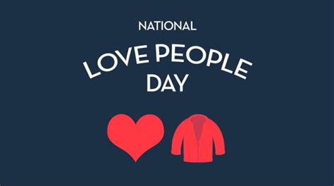 National Love People Day – September 30, 2022 | Weird and Crazy Holidays