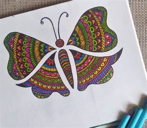 Butterfly Mandala Art ~ ArtyArsh -Creative World