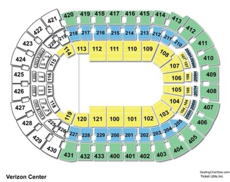 Capital One Arena Dc Seating Chart - All Are Here