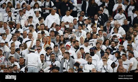 Eintracht Frankfurt Fans during Europe League Semi-Final 1st Leg ...