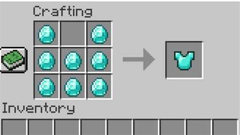 How to make Diamond Chestplate in Minecraft - Pillar Of Gaming