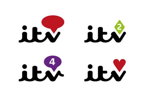 ITV logo creation, by Rudd Studio | Logo Design Love