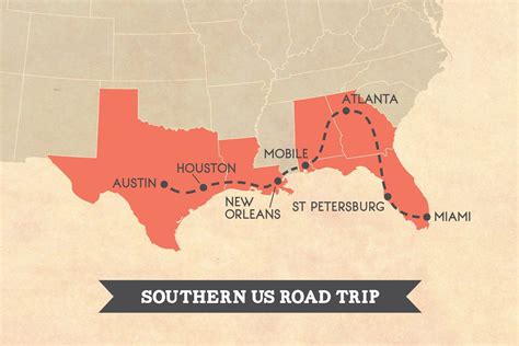 2 week itinerary for a southern US road trip - A Globe Well Travelled ...