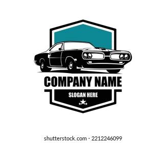 Classic Vintage Car Logo Design Stock Vector (Royalty Free) 2212246099 | Shutterstock