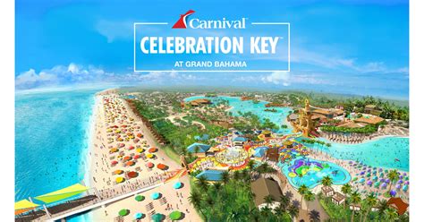 CARNIVAL CRUISE LINE OPENS ITINERARIES FEATURING CELEBRATION KEY™, NEW ...