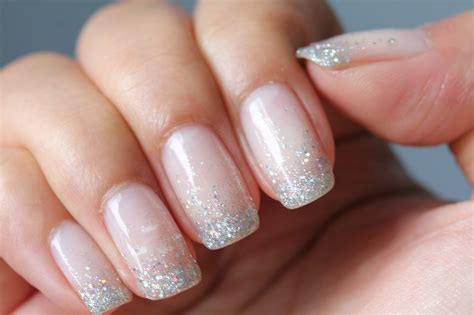 DSK Steph!: Cindy's Nails Glitter Waterfall Shellac Nails