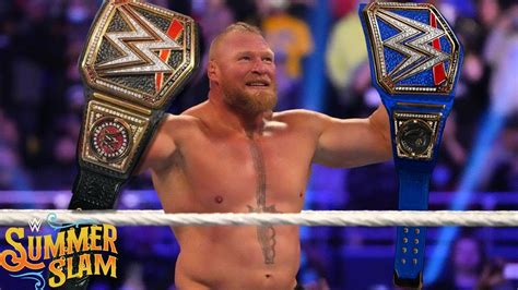 WWE Summerslam 2022 Brock Lesnar WINS Undisputed WWE Universal ...