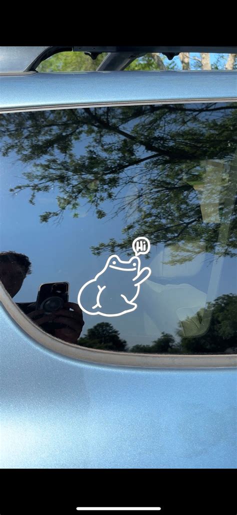 Frog Sticker for Car of Frog Sticker Cute Car Sticker Decal Laptop ...