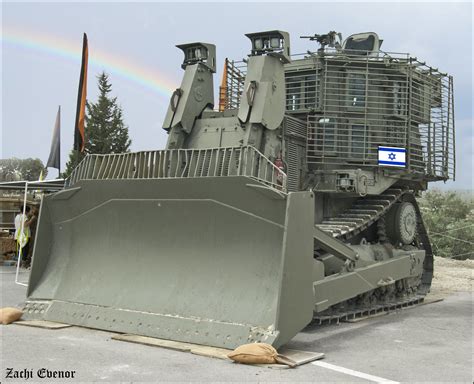 IDF D9 armored bulldozer - Rainbow | IDF Caterpillar D9T arm… | Flickr