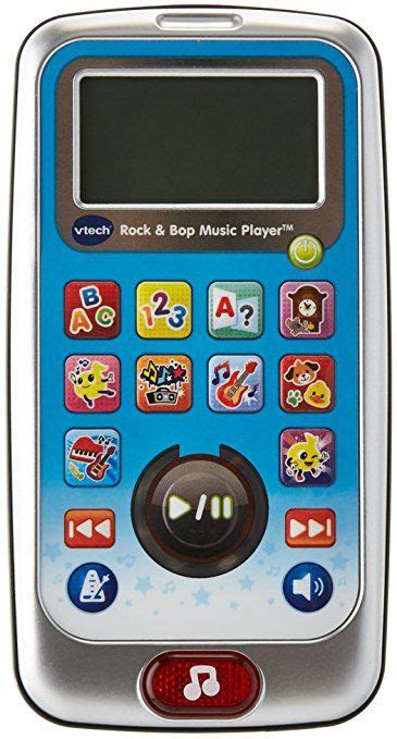 VTech Rock and Bop Music Player, Blue | Vtech, Music players, Kid friendly music