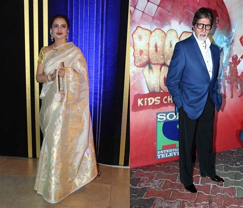 Amitabh Bachchan and Rekha Patch Up? 'Silsila' Actress Mimics Bollywood ...