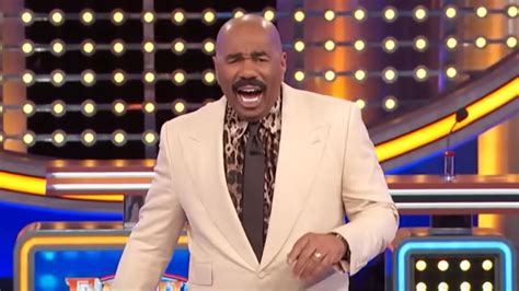 Watch Family Feud Contestant Leave Steve Harvey Dumbfounded Two Games ...