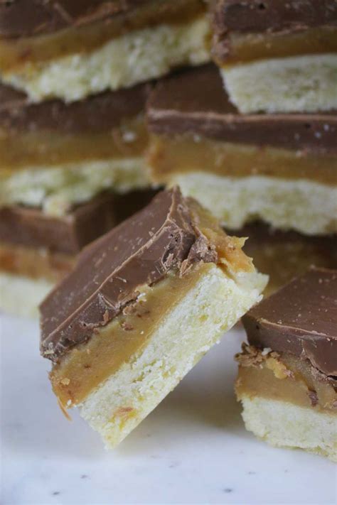 Mary Berry Caramel Shortbread | British Chefs Table