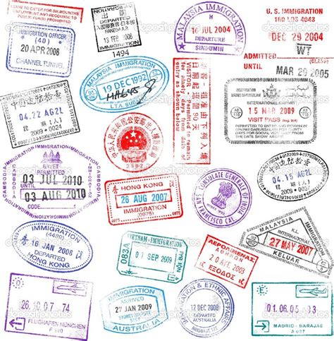 Passport stamps | Passport template, Travel stamp, Passport stamps