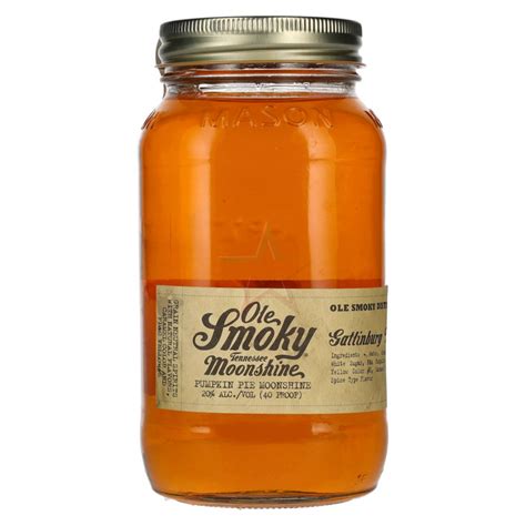 Ole Smoky Tennessee Moonshine PUMPKIN PIE 20,00 % 0,70 Liter - H&H Shop