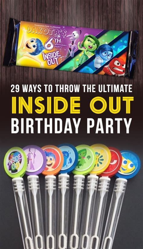 29 Ways to Throw an Amazing Inside Out Party – Party Ideas