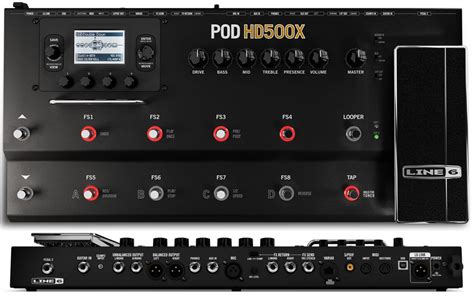 Line 6 POD HD500X Guitar Multi-Effects Processor | Gearank