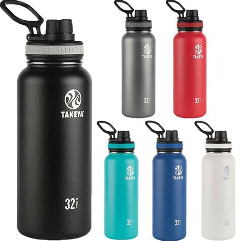 Takeya Originals 32 oz. Insulated Stainless Steel Water Bottle | eBay ...