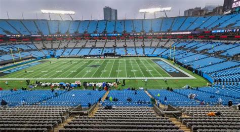 Panthers' Stadium Was Almost Empty At Kickoff vs. Falcons