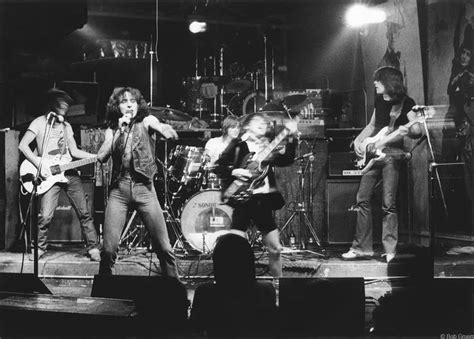 AC/DC Performing In New York City, 1977, Photo by Bob Gruen | Acdc, Bon ...