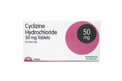 Cyclizine Tablets from a UK Doctor