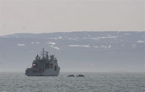 HMCS Harry DeWolf makes its mark in Iqaluit