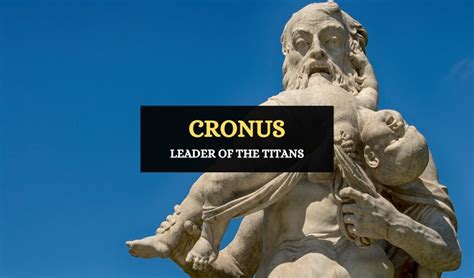Cronus: Rise and Fall of the Great Titan Ruler
