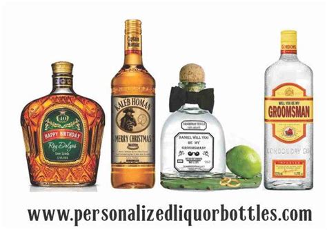 Custom orders for Personalized Liquor Labels | Liquor bottle labels, Bottle labels, Liquor bottles