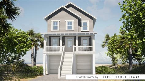 Small Beach House Plans On Pilings - Home Design Ideas