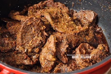 Rendang Kering Lidah Sapi by Vetrarini Leroy - langsungenak.com