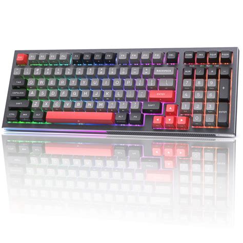 Buy KEMOVE K98 Wireless Gaming Mechanical Keyboard with BT5.0/2.4G/Type-C,RGB Backlight,98 Keys ...