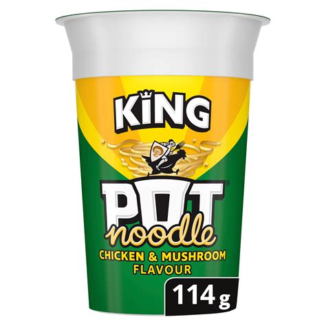 Pot Noodle Chicken & Mushroom King Pot 114 g | Noodles | Iceland Foods