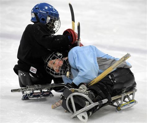 Sled hockey program fosters fun, community – Boston Herald