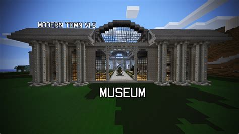 Modern Town V1.5 - Museum Minecraft Project