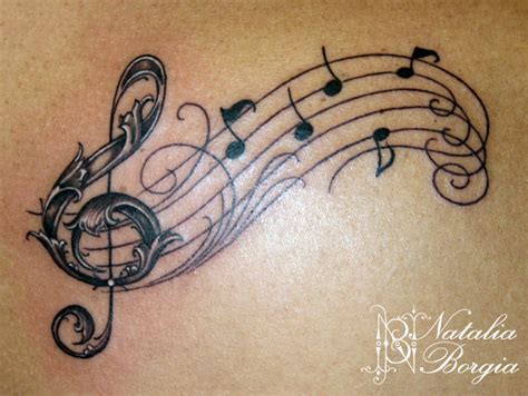 Clef Tattoo by nataliaborgia on DeviantArt