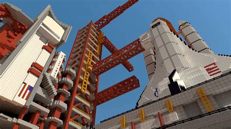 Space shuttle Minecraft - YouTube