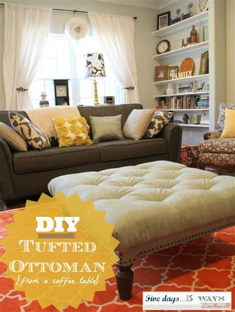 Diy Upholstered Coffee Table