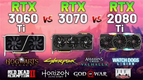 RTX 3060 Ti vs. RTX 3070 vs. RTX 2080 Ti in 2023 (Test in 8 Games) 2K ...