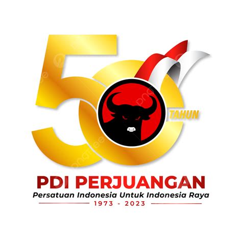 Pdip 2023 Hari Jadi Ke 50, Ulang Tahun Pdip Yang Ke 50, Ulang Tahun ...