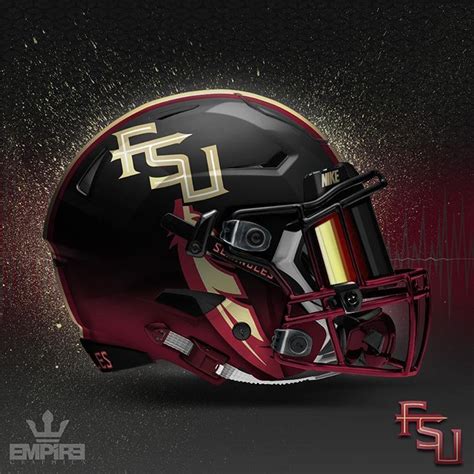 Empire Graphics on Instagram: “Florida State Seminoles concept helmet. I noticed I was getting a ...