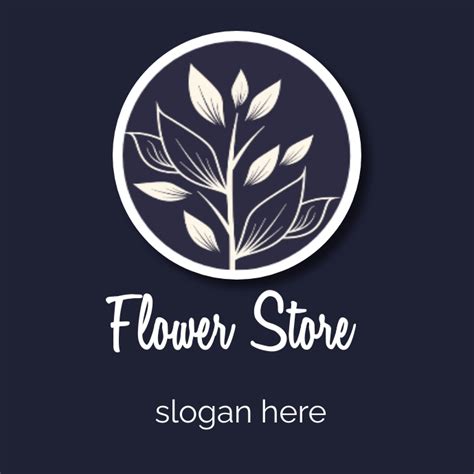 Flower shop logo Template | PosterMyWall