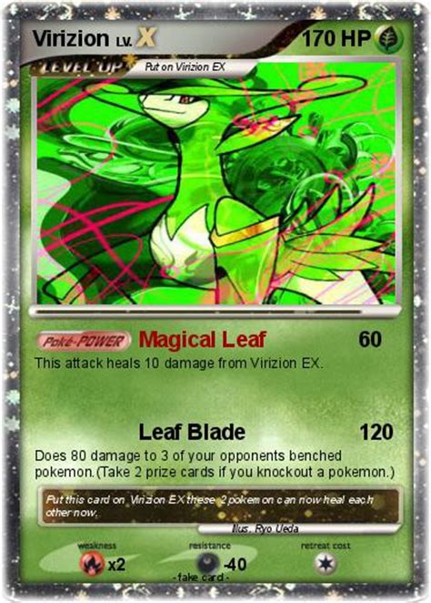 Pokémon Virizion 213 213 - Magical Leaf - My Pokemon Card