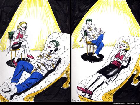 Therapy Sessions (Joker, Harley) by JBrowerArtworks on DeviantArt