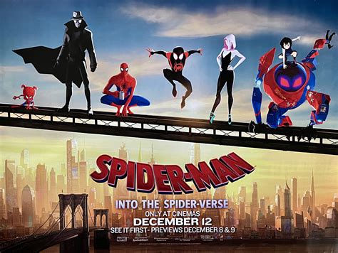 Original Spider-Man: Into the Spider-Verse Movie Poster