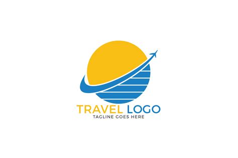 Travel agency logo design