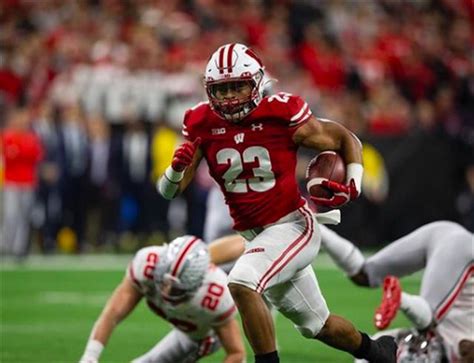 Jonathan Taylor, Running back, Wisconsin Badgers, Indianapolis Colts - NIL Profile - Opendorse