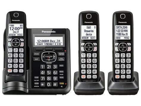 Panasonic Cordless Phone With 3 Handsets - KX-TGF543B