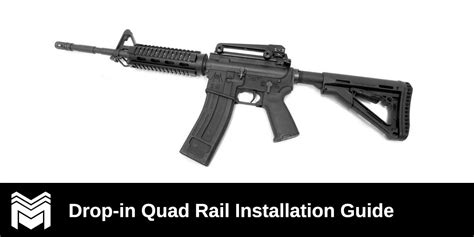 Step-by-Step AR-15 Drop-In Quad Rail Installation - Monstrum Tactical